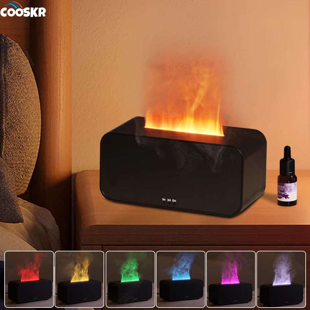 Essential Oil Aroma Humidifier and Diffuser with LED Light for Home Use
